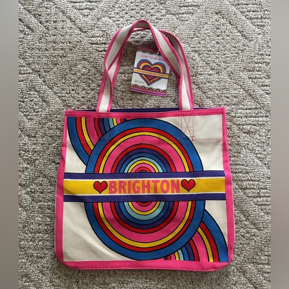 Brighton Handbags - Brighton Rainbow Bright Tote Bag NWT